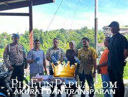 Polres Fakfak Musnahkan Barang Bukti Miras Ilegal Jenis Sopi