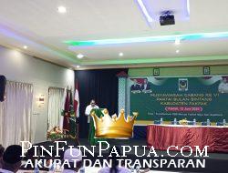Bupati Fakfak Buka Muscab VI PBB: Dorong Sinergi Politik demi Pembangunan Daerah
