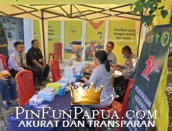 Polda Papua Barat Gelar Pemeriksaan Kesehatan Gratis bagi Pengemudi Ojek, Sambut Hari Bhayangkara ke-79