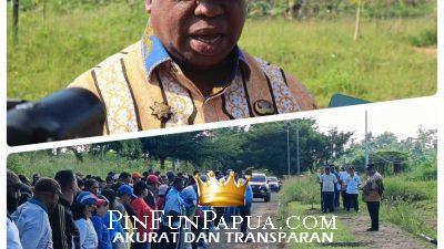 ASN Papua Barat Gelar Kerja Bakti Bersihkan Jalan Masuk Rumah Jabatan Pimpinan Daerah