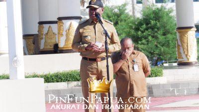 Gubernur Papua Barat Instruksikan Penarikan Kendaraan Dinas Berlebih, Tak Wajar Kabag DPR-PB Miliki Lima Mobil.