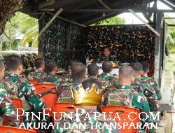 Danrem 182/JO Kunjungi Pos Satgas di Teluk Arguni, Tegaskan Komitmen Prajurit Lindungi Masyarakat