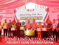 Polda Sulut Salurkan 200 Paket Sembako bagi Pengemudi Ojol dalam Rangka HUT Bhayangkara ke-79