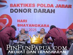 Semarak Hari Bhayangkara ke-79, Polda Jabar Gelar Aksi Donor Darah di Cikole Lembang