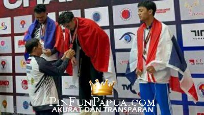 Bripda Andreas Waturandang Raih Emas di Kejuaraan Asia Tenggara Hapkido 2025, Harumkan Nama Polri dan Polda Sulut