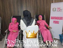 Polda Aceh Gelar Donor Darah pada Puncak Bakti Kesehatan Serentak Hari Bhayangkara ke-79
