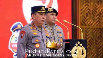 Kapolri Pimpin Upacara Pemuliaan Nilai-Nilai Tribrata pada Peringatan Hari Bhayangkara ke-79