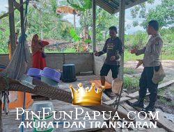 Polsek Bomberay Dukung UMKM Sagu, Perkuat Ekonomi Rakyat Fakfak Berbasis Potensi Lokal