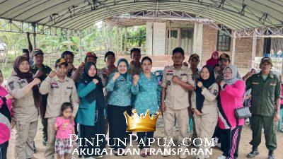 Ketua TP-PKK Fakfak Tinjau Ketahanan Pangan di Kampung Wonorejo, Kepala Kampung Sampaikan Apresiasi