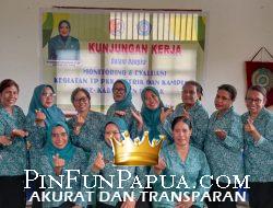 Ketua TP-PKK Fakfak Ajak Perempuan Tomage Gali Potensi Lokal dan Tunjukkan Kemandirian