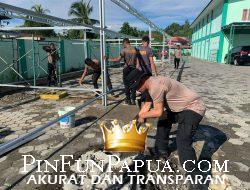 Sambut Hari Bhayangkara ke-79, Ditbinmas Polda Papua Barat Gelar Bakti Religi di Masjid Al-Falah Manokwari