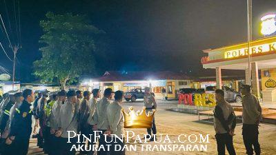 Polda Papua Barat Gencarkan Patroli Malam KRYD, Wujud Nyata Kehadiran Polisi Jaga Kamtibmas