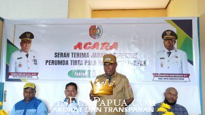 Wabup Fakfak Tegaskan Pembenahan Total Perumda Tirta Pala, Prioritaskan Pengelolaan Air Bersih