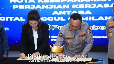 Polri Canangkan Policetube, Gandeng PT Digital Unggul Gemilang untuk Perkuat Kehumasan Digital