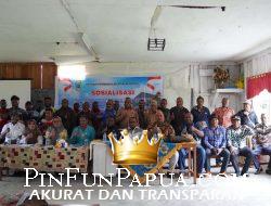Sosialisasi Tiga Perda di Minyambouw, DPR Papua Barat Tekankan Tata Kelola Tambang Berbasis Hukum dan Adat