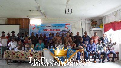 Sosialisasi Tiga Perda di Minyambouw, DPR Papua Barat Tekankan Tata Kelola Tambang Berbasis Hukum dan Adat