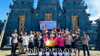 Polda Papua Barat Gelar Bakti Sosial Religi di Tiga Tempat Ibadah Sambut Hari Bhayangkara ke-79