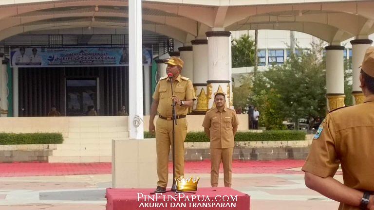 Wakil Gubernur Papua Barat Soroti Rendahnya Kehadiran ASN saat Apel Pagi